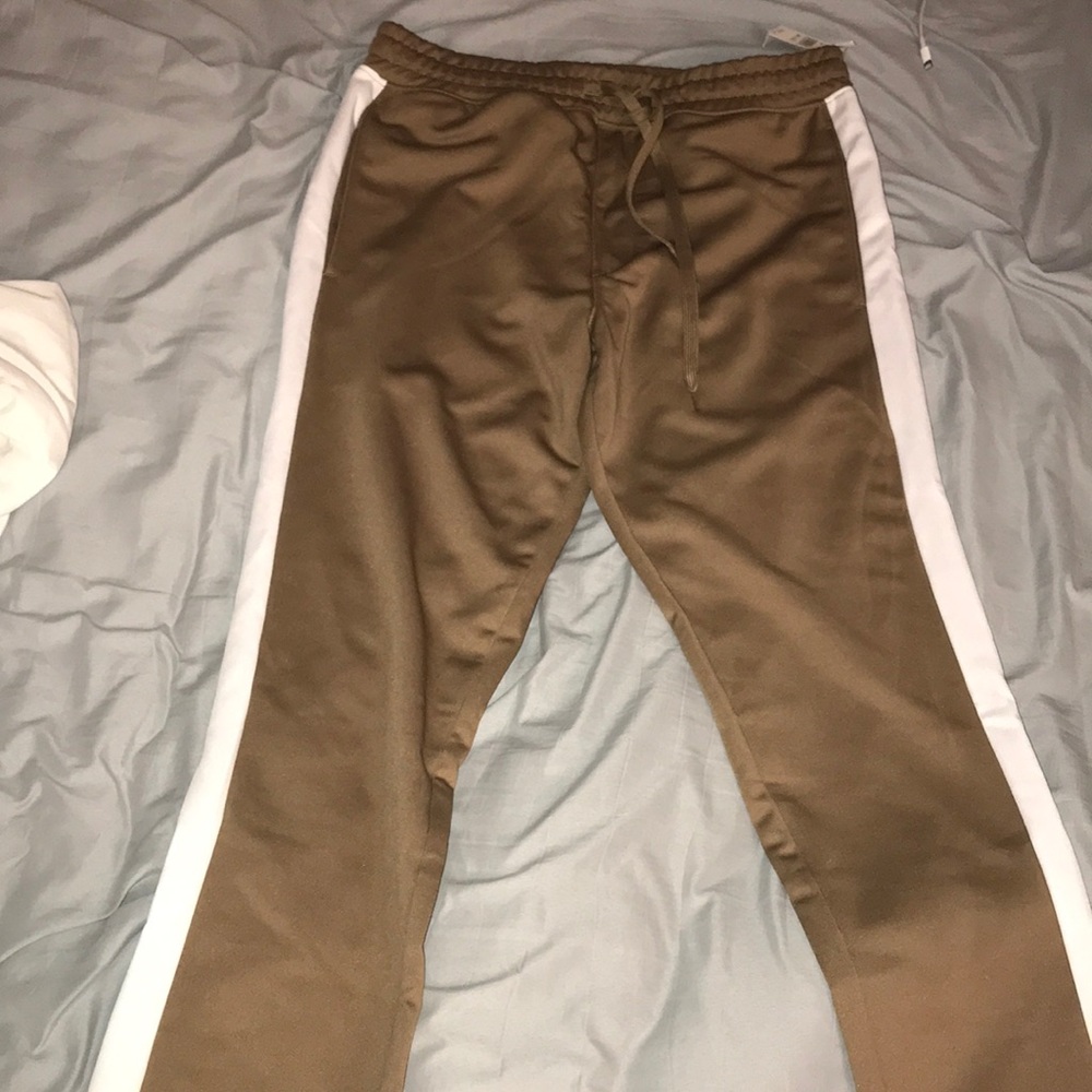 Tan joggers